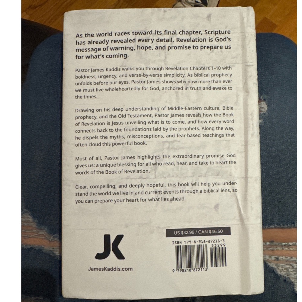 The Last Book A Guide to Revelation Part One James Kaddis End Times Rapture - Picture 4 of 7